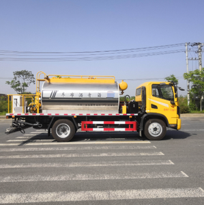 Dongfeng Pequeño Pulverizador de betún calentado | Camión sellador de chips y esparcidor de <span class=keywords><strong>asfalto</strong></span> para construcción de reparación de baches de carretera - Product Image 4