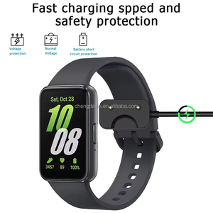 <span class=keywords><strong>Chargeur</strong></span> USB Type-C <span class=keywords><strong>officiel</strong></span> pour <span class=keywords><strong>Samsung</strong></span> Galaxy Fit 3 Dock de SM-R390 Adaptateur de <span class=keywords><strong>chargeur</strong></span> magnétique Fil d'alimentation <span class=keywords><strong>Chargeur</strong></span> de câble Galaxy Fit3 - Product Image 6