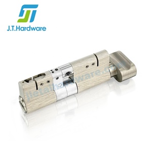 Euro Brass Lỗ mộng cửa xi lanh Hệ thống khóa Lỗ mộng xi lanh chức năng khẩn cấp cao an ninh khóa xi lanh - Product Image 4