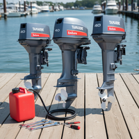 Démarreur Électrique Marine E40J E40G E40X pour Moteur Hors-Bord Enduro Japonais 2 Temps 40 CV