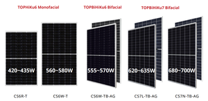 Panel Solar Canadiense Bifacial Tipo N de 715w 700w 695w 685w TOPBiHiKu7 CS7N-685-715 TB-AG Precio de Placa - Product Image 3