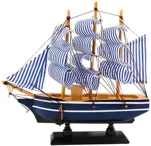 wholesale home decoration craft wooden old sailing ships