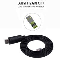 Câble série APC 940-0144b Câble de console USB vers RJ12 pour compteur et commutateur APC PDU AP78xx,AP79xx,AP86xx,AP88xx,AP89xx(6FT/1.8M)
