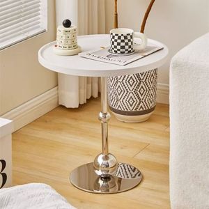 Meubles de salon nordiques à la maison Petite <span class=keywords><strong>table</strong></span> basse ronde avec livre rouge Design décontracté et simple pour appartements - Product Image 5