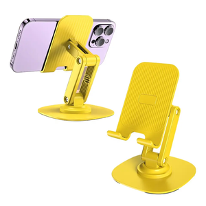 <span class=keywords><strong>2023</strong></span> superventas ABS plegable soporte de metal universal soporte ajustable para tableta soporte de escritorio para teléfono móvil plegable - Product Image 1