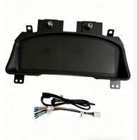 Casing Logam Hitam Berkualitas Tinggi 12.3" HD LCD Pengganti Panel Instrumen Digital untuk Toyota Prado LC120 Yuefu JT5-1328