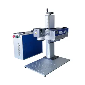 3W 5W 10W UV plástico metal botão laser marcação máquina