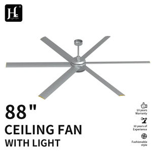 Ventilador de Techo Industrial de Aluminio de 72/88 Pulgadas con 6 Aspas y Control Remoto - Product Image 3