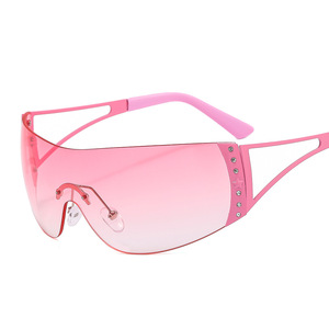 2024 nuova rete di guida rosso moda occhiali da sole polarizzanti sesso opposto occhiali da sole protezione UV personalità - Product Image 6