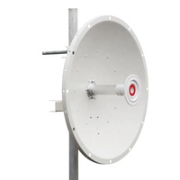 Antenne parabolique MIMO 4,9-6,5 GHz de 2 pieds pour liaisons de données longue portée et point à point