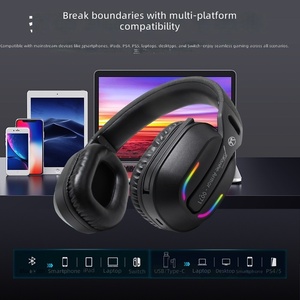 Auriculares Inalámbricos para Juegos GT100 con Micrófono, Cancelación Activa de Ruido, Diadema Metálica 5.4, Compatibilidad con <span class=keywords><strong>AAC</strong></span>, Resistencia al Agua IPX-6 - Product Image 5