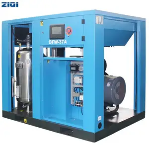 Commercial Oil Free 8bar 116psi High Volume Screw Type Industrial Compressors 50hp New Design Electric Machine For Sale