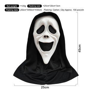 Máscara de Látex Personalizada para Halloween, Fabricante OEM de Disfraces de Terror, Fabricante de Marca Privada - Product Image 4
