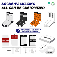 Chaussettes de sport d'extérieur personnalisées avec logo - 100% laine mérinos, chaussettes de randonnée thermiques respirantes anti-odeurs, fabricant de chaussettes mi-mollet