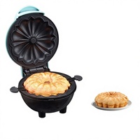 Machine à gâteaux industrielle, grille-pain, gaufrier, machine à pain domestique, mini machine à petit-déjeuner automatique 350W