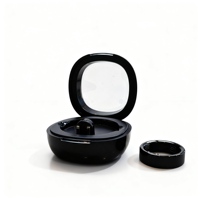 Cincin Pintar Baterai 20mAh BT5.1 Monitor Tidur Analisis Tidur Nyenyak IP68 Tahan Air Cincin Jari Baja Tahan Karat
