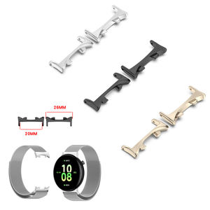 Adaptador de Correa de Reloj de Metal de Aleación de 20 mm, 1 Par, Conector para Reloj Inteligente Honor Watch <span class=keywords><strong>Fit</strong></span> 2025, Accesorio para Reloj Inteligente - Product Image 1