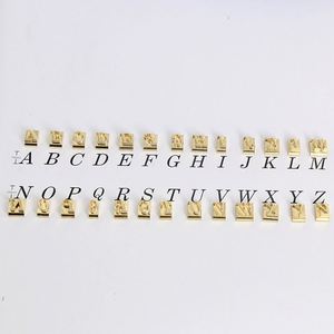 Molde de letras de latón para estampado personalizado en cuero, cobre, latón, con símbolos del alfabeto y números, 6mm, 8mm, 10mm - Product Image 5