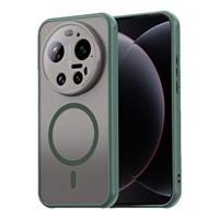 Funda Magnética Mate para Teléfono, Protección Total a Prueba de Golpes, PC+TPU, para Xiaomi 17 / Xiaomi 17 Ultra