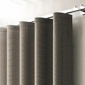 Wave Fold Curtain Rods and Accessories Ripple Fold Curtains Wave Pleat Tape High Quality Polyester