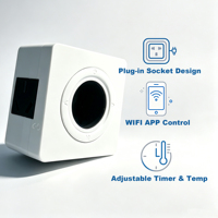 Thermostat intelligent WiFi pour chauffage électrique avec application Tuya et commande vocale - Thermostat d'ambiance à écran tactile pour chauffage