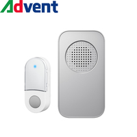 Sonnette sans fil intelligente, sonnette électronique sans fil longue portée, sonnette de porte pour la maison avec une excellente réception