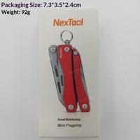 NEXTOOL Petites pinces à bec effilé multifonctions argent/noir/vert