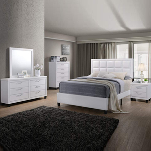 सूर्योदय फैशन डिजाइन बेडरूम सेट नई मॉडल बेडरूम सेट सस्ते आधुनिक फर्नीचर बेडरूम सेट - Product Image 5