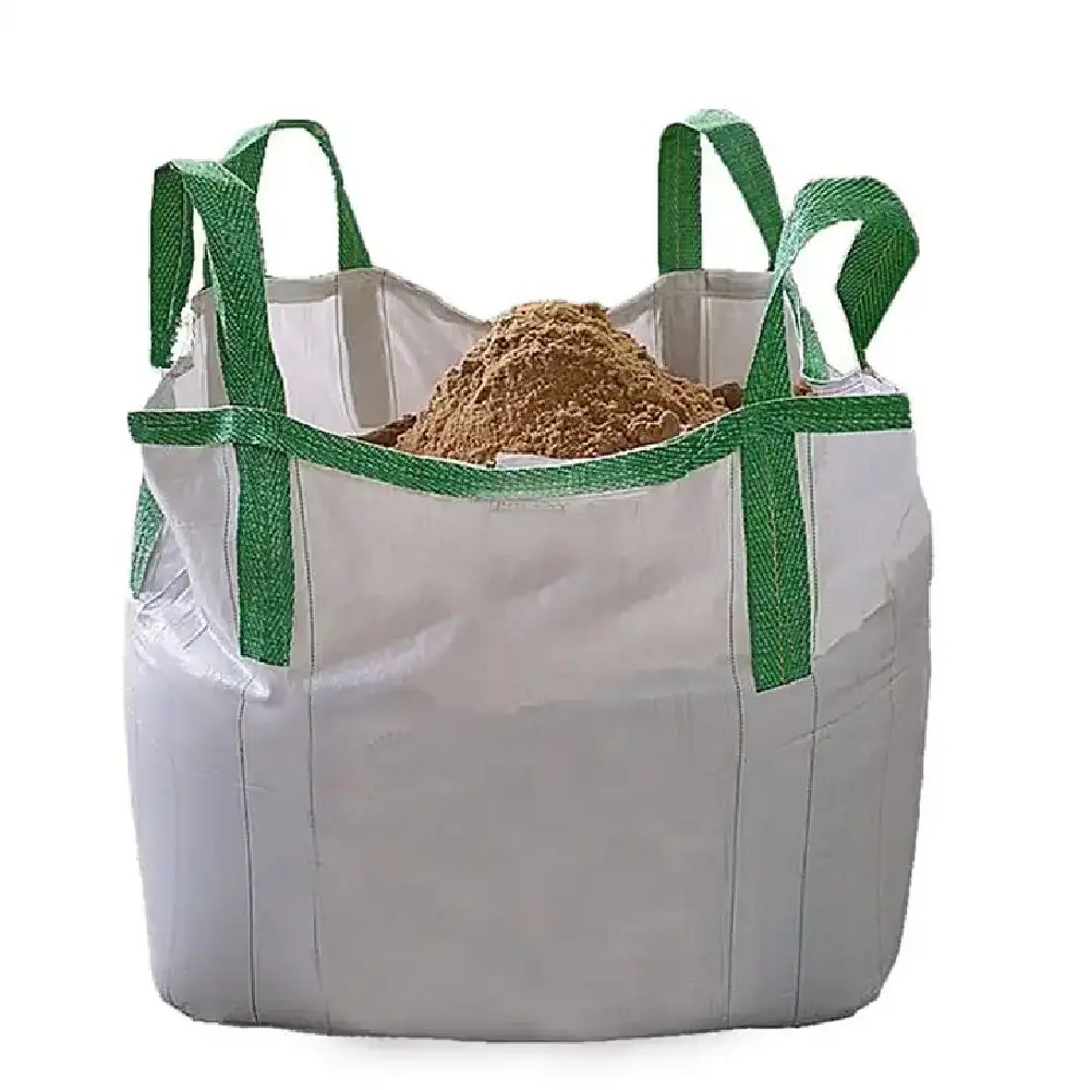 Firewood Bag Manufacturers Super Sack Raffia Fibc Big Jumbo Bulk Ton Bag Packing Bag Scrap 1 Ton For Firewood