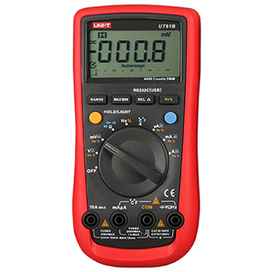 UNI-T UT61 ซีรีส์ มัลติมิเตอร์แบบดิจิตอล หน้าจอขนาดใหญ่พิเศษ รุ่น UT61A UT61B UT61C UT61E - Product Image 5