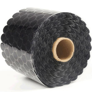 Tugas berat 10mm lem kembali koin kait dan Loop pita titik ramah lingkungan Self-Adhesive dengan tahan panas dan Logo dicetak - Product Image 4