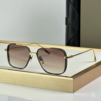 Lunettes de soleil polarisées de haute qualité pour hommes et femmes, verres dégradés UV400, légères, monture classique de créateur, tendance
