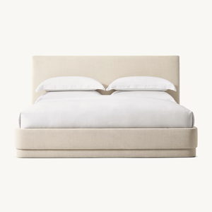 Sassanid OEM, Новое поступление, американский белый дуб, набор для спальни, коллекция, кровать с полностью обивкой из ткани - Product Image 3