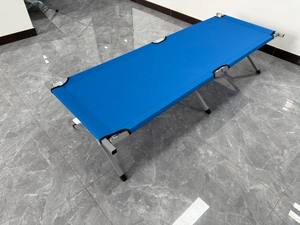 Cama de Camping Metálica, Táctica, Plegable, para Exteriores, Emergencias, Desastres, Campamentos, Cama Plegable - Product Image 3