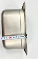 Conteneur Gastronorm en acier inoxydable 304, bac GN, bac alimentaire pour la restauration, cuisine