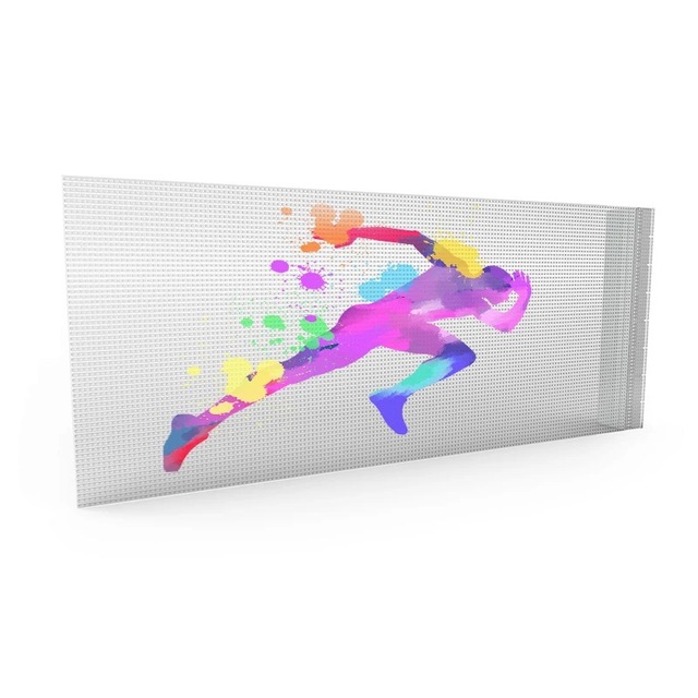 Factory Price OEM Ultra-Thin Transparent LED Screen Display Lifting Installation Advertising Glass Window Wall P2.6-P6.25