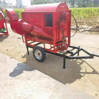 Machine à battre le riz multifonctionnelle, machine à battre le riz et le soja, machine à battre le sorgho, le blé et le riz à vendre