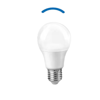 Luces LED con Sensor de Movimiento A19, Sensor Inteligente de Encendido/Apagado Automático, AC PC E27, para Residencias, Garajes, Patios, Pasillos, Almacenes, Bombilla de 5W 7W 9W