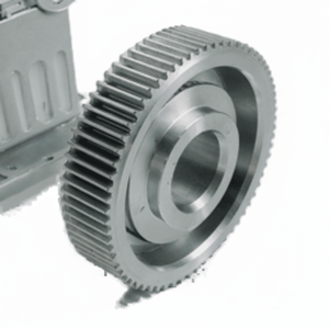 AT20 Iron Timing <b>Pulley</b> with Gear Core Components for Food Processing Machinery 150KG Capacity Tension Control - Product Image 1