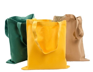 Vente directe usine : Sacs fourre-tout en toile de coton imprimés sur mesure, écologiques, avec poignées, pour cadeaux, emballage écologique tendance, de Ningbo - Product Image 1