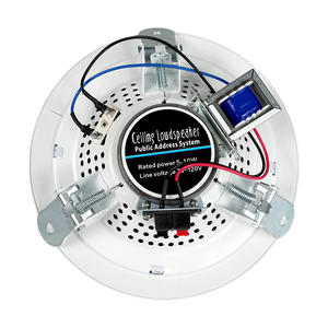 Altavoces <span class=keywords><strong>de</strong></span> techo <span class=keywords><strong>de</strong></span> 6 "<span class=keywords><strong>de</strong></span> rango completo <span class=keywords><strong>de</strong></span> hierro para sistema <span class=keywords><strong>de</strong></span> megafonía <span class=keywords><strong>de</strong></span> cine en casa duradero <span class=keywords><strong>de</strong></span> audio para toda la casa - Product Image 1