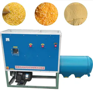 corn Maize grits peeling milling and grinding making machine