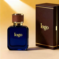 Flacon de parfum et de crème pour le visage en verre vide de luxe OEM, 30 ml/50 ml/100 ml, haute qualité, design unique, avec pompe pulvérisatrice, emballage personnalisé