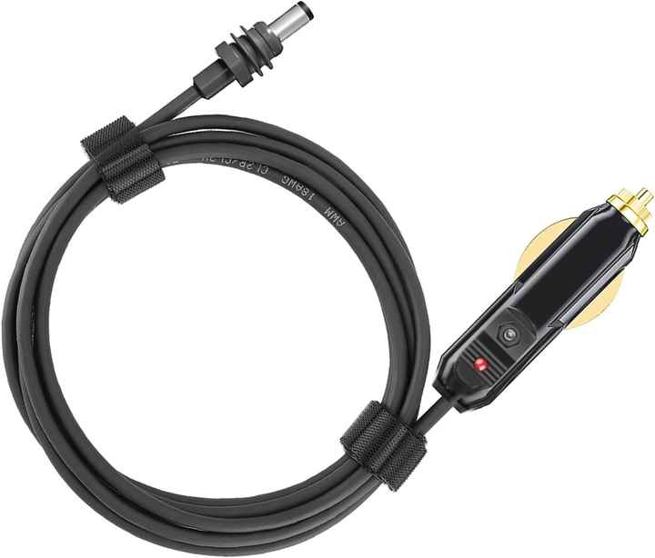 Starlink Mini DC Power Cable 6FT/16FT/32FT 12V24V 18AWG for Automobile Cigarette Lighter