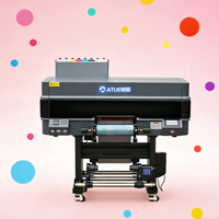 Nouvelle machine d'étiquetage automatique de haute précision 60CM, petite imprimante UV DTF à trois têtes, conception à trois têtes, jet d'encre flexible haute résolution