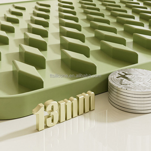 Alfombrilla de Silicona para Escritorio, Escurridor de Platos para Cocina, Fácil de Limpiar, Aislante del Calor - Product Image 5
