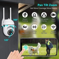 Más A7 WIFI al aire libre cámara de seguridad 1080P HD noche visión Audio 360 a la vista de seguimiento de movimiento bombilla hogar Cámara