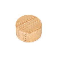 Bouteille d'eau en verre borosilicate à paroi simple de style classique personnalisé avec couvercle en bambou écologique, vaisselle de qualité supérieure pour la maison