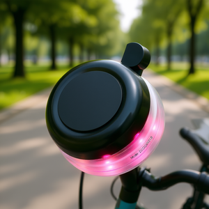 Sonnette de vélo DB BMX, support de guidon électrique à LED, résistant aux intempéries, batterie incluse, modèle D0100X3RS18 - Product Image 2