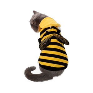Disfraz de Abeja para Mascotas, Estilo T, Amarillo, Talla SML, Traje de Transformación para Halloween para Perros y Gatos - Product Image 5